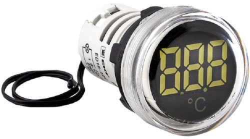 Индикатор значения температуры EKF PROxima ED16-22С 22мм 220В белый фото Индикатор значения температуры EKF PROxima ED16-22С 22мм 220В белый картинка